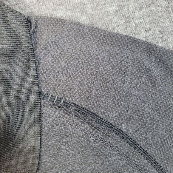 Lululemon Metal Vent Tech Polo Shirt Men's Size M Black Golf Gym Athletic - Picture 7 of 12